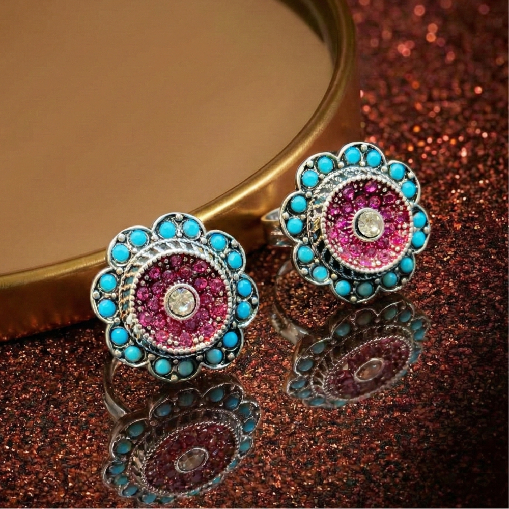 Shine with floral charm